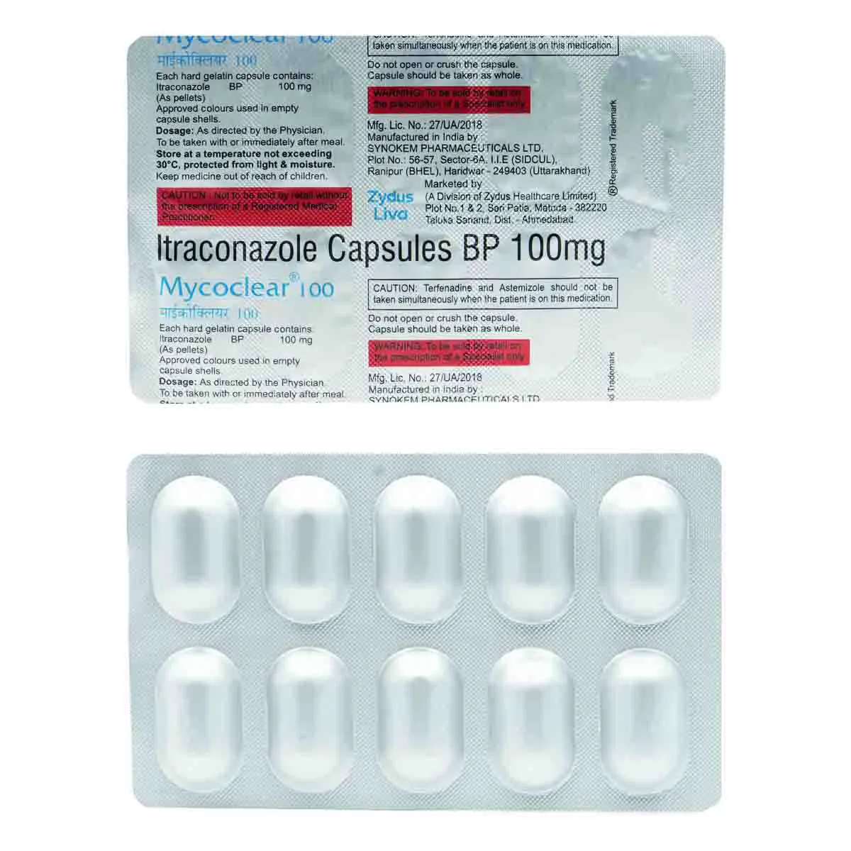 Mycoclear 100 Capsule